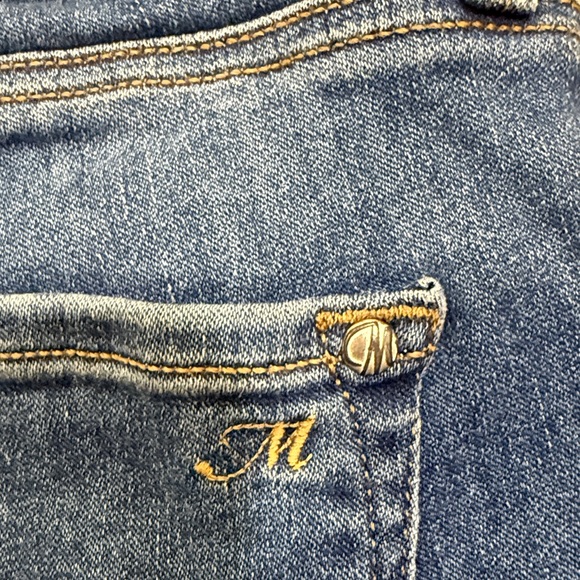 Mavi Dark Blue Jean Shorts - Picture 5 of 11